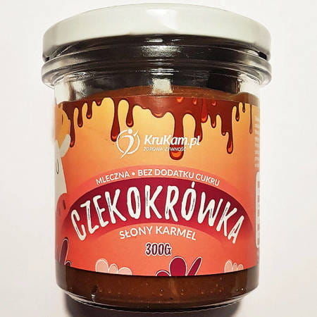 KruKam Mleczna Czekokrówka - Słony karmel 300g
