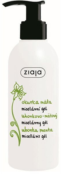 Ziaja Żel micelarny z ogórkiem i miętą Cucumber Cucumber Mint Micellar Gel) 200 ml