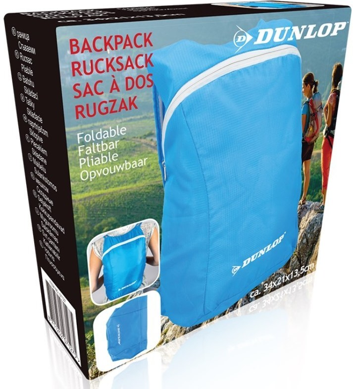 Dunlop Pokrowiec peleryna na plecak (Niebieski) 8711252071275BLUE