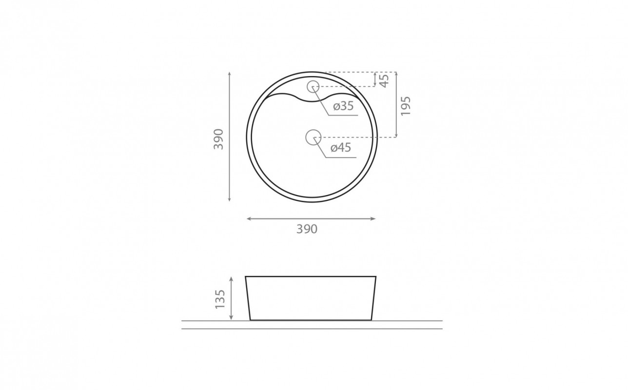 Bathco Spain Viena 39x13,5 0040