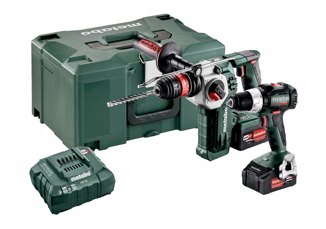 Metabo Zestaw narzędzi aku Combo Set 2.4.8 18 V