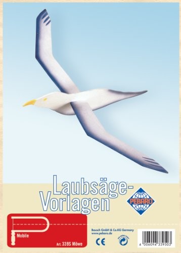 Pebaro pebaro 339S  szablon z laubzegą mewa