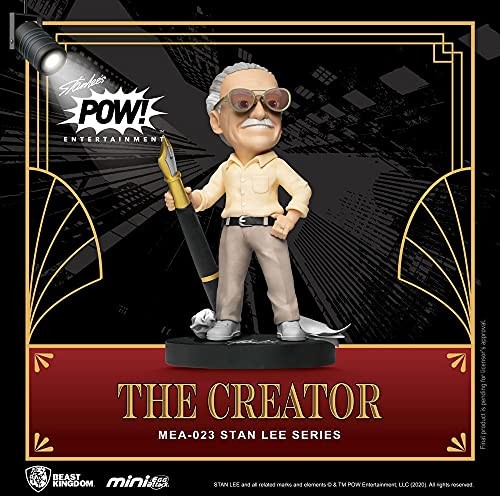 Beast Kingdom Beast Kingdom Toys Stan Lee - Figurka Mini jajko Attack Stan Lee The Creator 8 cm 88613