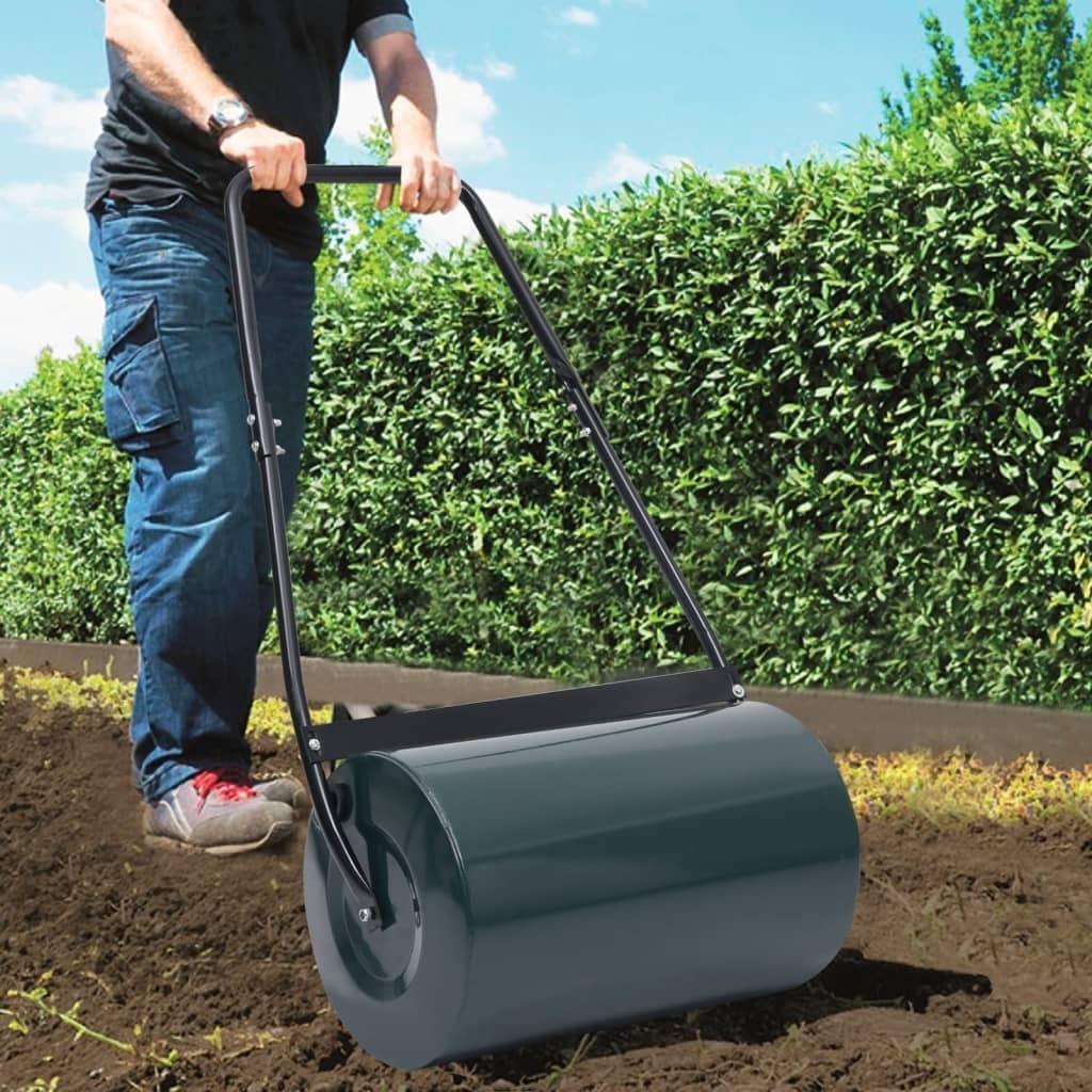 vidaXL Lumarko Walec do trawnika, zielono-czarny, 63 cm, 50 L! 147846