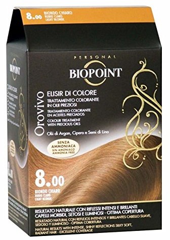 Biopoint biopoint orovivo farbe8 hellblonde kolor odcień trwała do włosów BIP00119