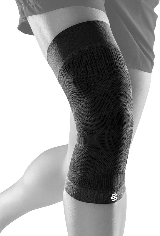 Bauerfeind Bauerfeind Sports Compression Knee Supports, czarny S 2022 Zimowe ocieplacze na nogi i ręce CPKNEESUP-SCHWARZ-S