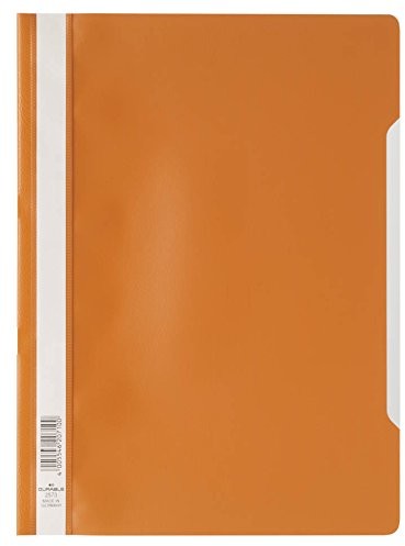 Durable 252309 punktu widzenia stapler A4 standardowe, PP, pomarańczowy, 25er opakowanie 252309