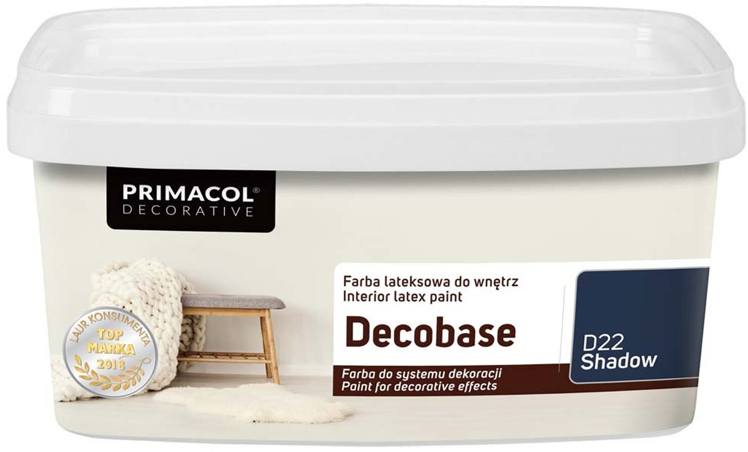 Primacol Emulsja lateksowa Decobase Shadow 1 l