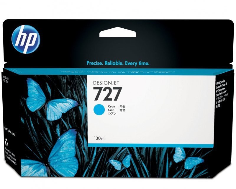 HP HP Tusz nr 727 B3P19A Cyan 130ml