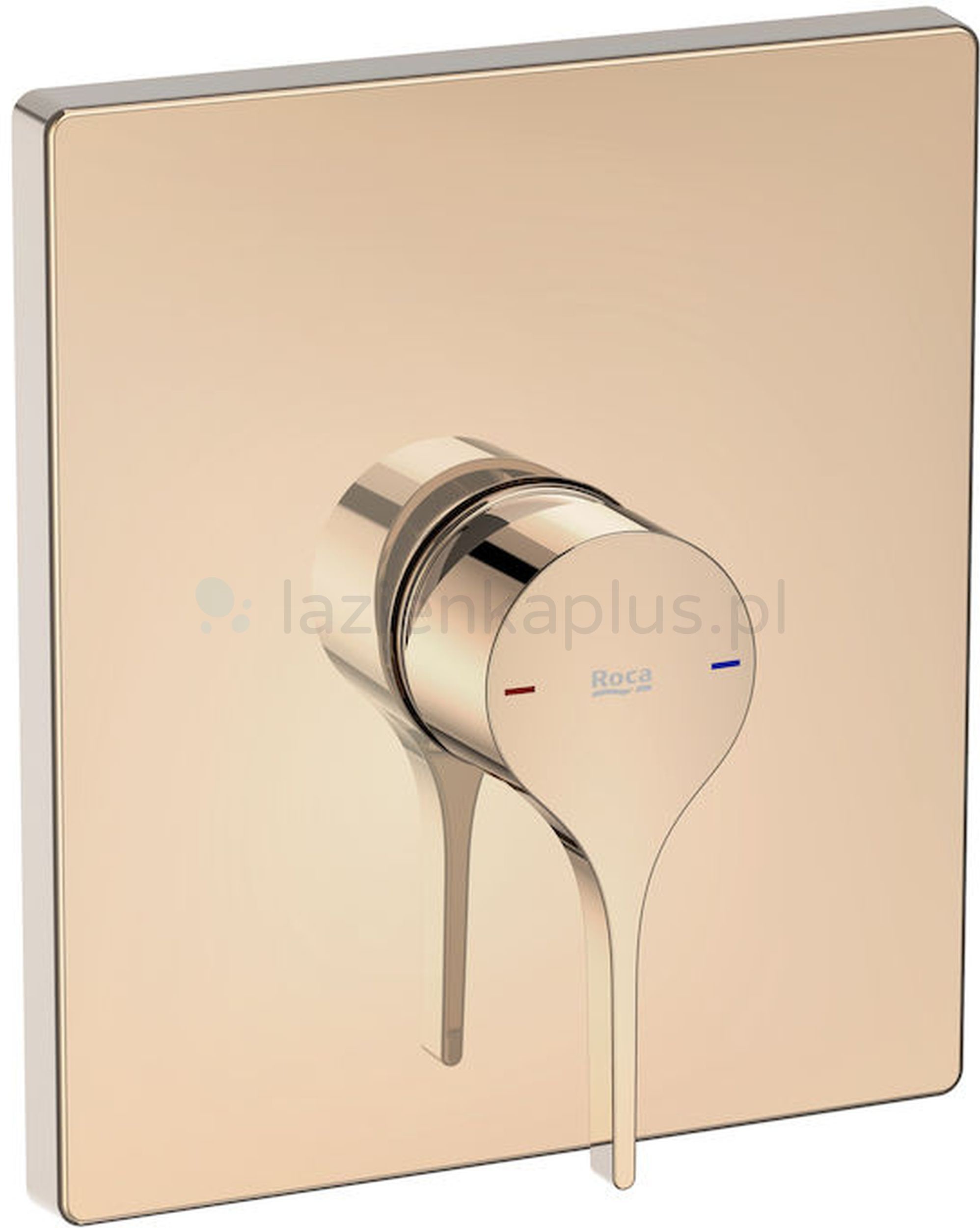 Roca Insignia Rose Gold bateria prysznicowa podtynkowa inny A5A2B3ARG0