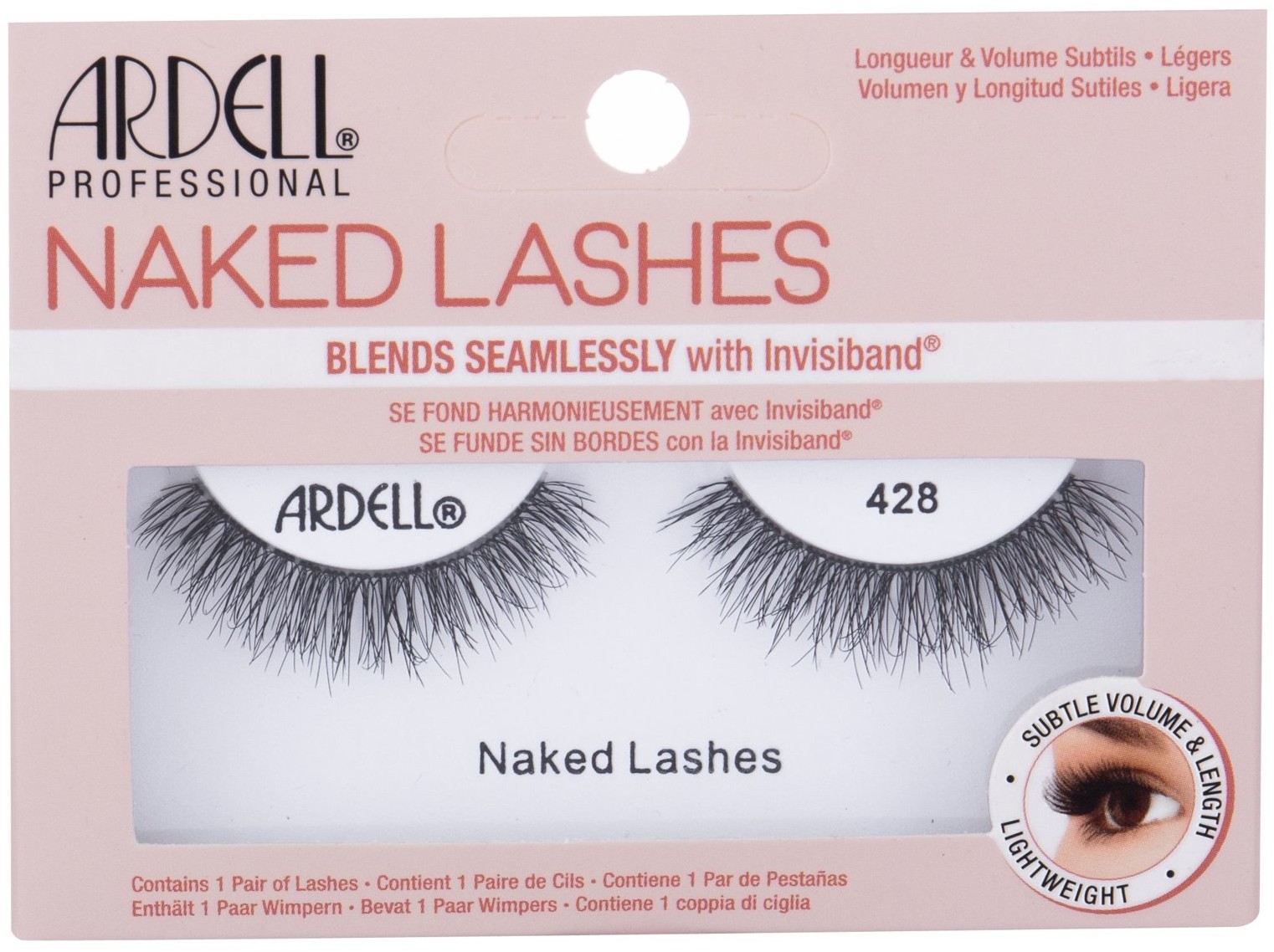 Ardell Naked Lashes 428 sztuczne rzęsy 1 szt Black