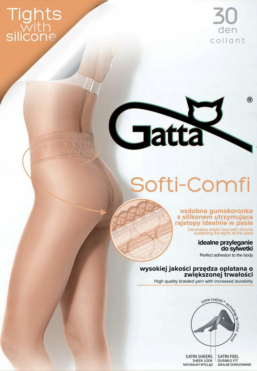 Gatta Softi Comfi Raj. dam. 30 Den 3D /2-S/ Londra