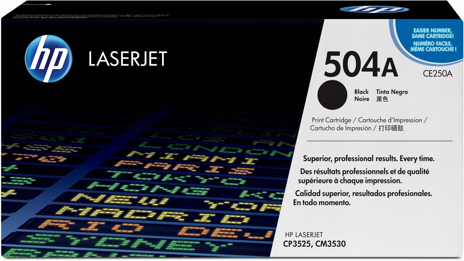 Oryginalny toner Hp 504A czarny/black (CE250A)