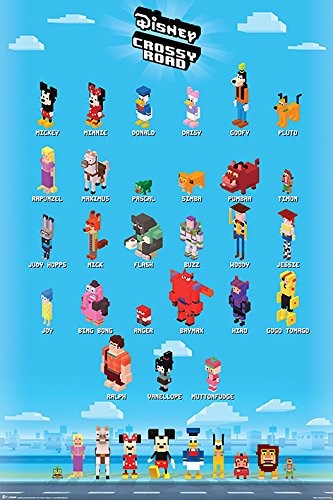 Pyramid Walt Disney Crossy Road Crossy Characters Maxi Plakaty 61 x 91,5 cm PP34231