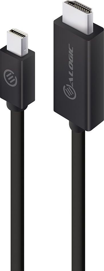 Alogic Kabel  DisplayPort Mini HDMI 2m czarny ELMDPHD-02 ELMDPHD-02