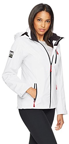 Helly Hansen damska kurtka w Crew Hooded midlayer Jacket, biały, xl 33891_001-XL