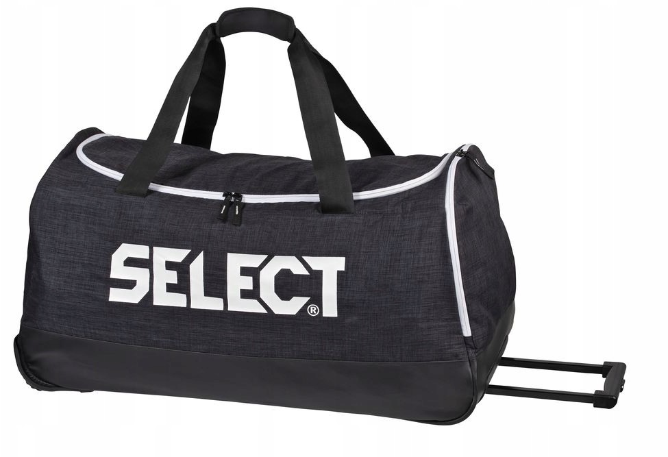 Select torba Lazio 105 L z kółkami czarna
