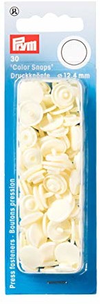 Prym zatrzaski, średnica: 12,4 mm, dostępne w różnych kolorach