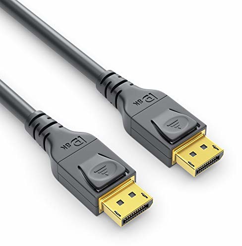 PureLink PI5010-015 DisplayPort 1.4 kabel, 8K, 4320p, (wtyczka DisplayPort na wtyczkę DisplayPort), 1,50 m, czarna