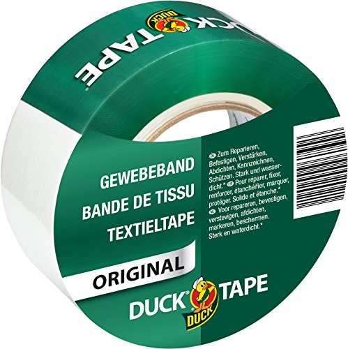 Duck Tape oryginalny pasek tkaniny do naprawiania, wiązania oraz mocowania, 50 m 106-02