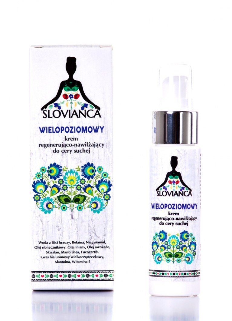 SLOVIANCA Wielopoziomowy krem regenerująco-nawilżający do cery suchej 50ml