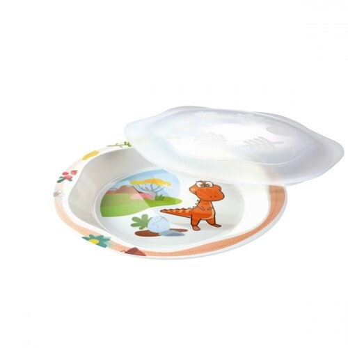 Tescoma Talerz z pokrywką DINO, 22 cm,
