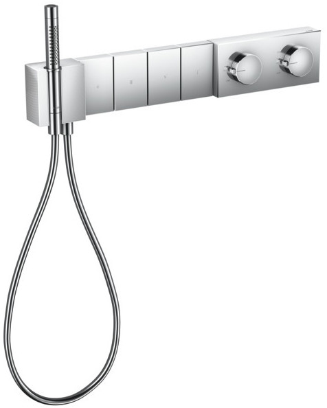 Hansgrohe Edge Select Moduł termostatyczny 4-funkcyjny chrom 46721000