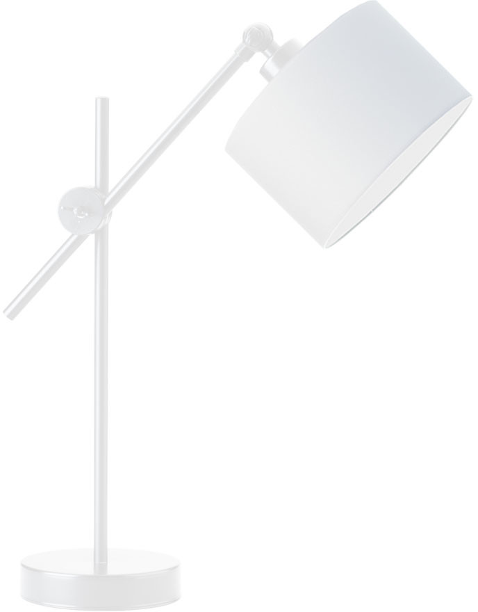Lysne Lampa stołowa na białym stelażu MALI 500011/13