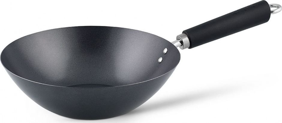 Ken Hom Patelnia  Patelnia WOK 27cm czarna 1szt Excellence Ken Hom KH427001