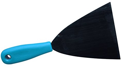 Maya Professional Tools 88102  2 szpachelka, ze stali nierdzewnej, z uchwytem z tworzywa sztucznego na stałe, FBK/Higiena żywności, 120 MM, niebieski 88102-2