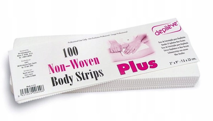 Depileve Paski Do Depilacji Woskiem Plus 100szt