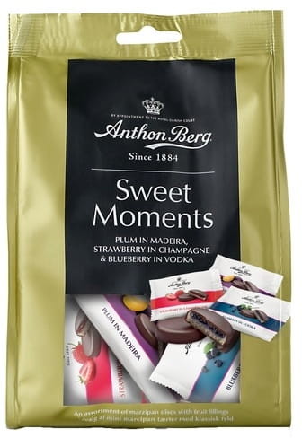 Anthon Berg Czekoladowe pastylki owocowe Sweet Moments Anthon Berg 165g 7852-97366