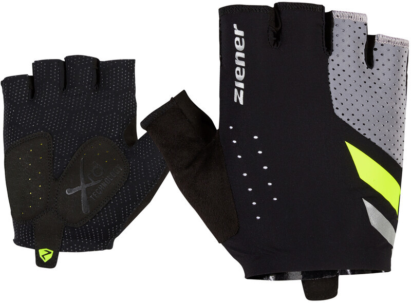 Ziener Cheleste Bike Gloves Men, czarny 9 2022 Rękawiczki krótkie 228202-12-9