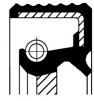 CORTECO Pierścień uszczelniający wału, wał skrzyni biegów CORTECO 01034079B