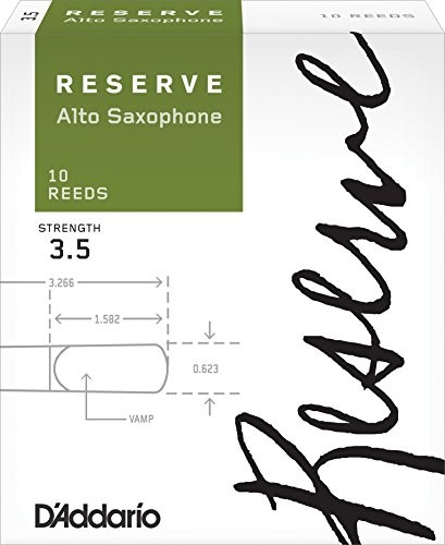 D'Addario Reserve kartki na saksofon altowy (10 sztuk) DJR1035