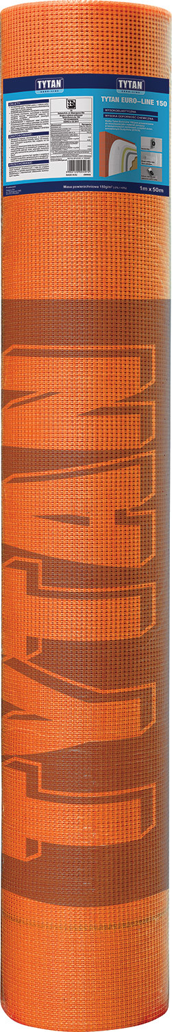 TYTAN Siatka Podtynkowa Elewacyjna Pomarańczowa