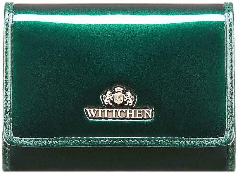 Wittchen Damski portfel ze skóry lakierowany średni 25-1-070-0