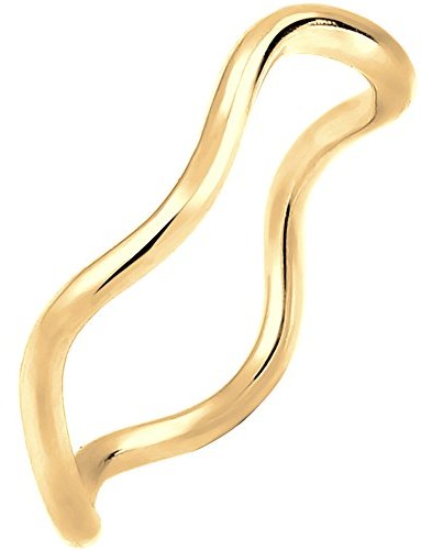 Elli ring fale Minimal Geo, srebro pozłacane, złoto 0611642116_58