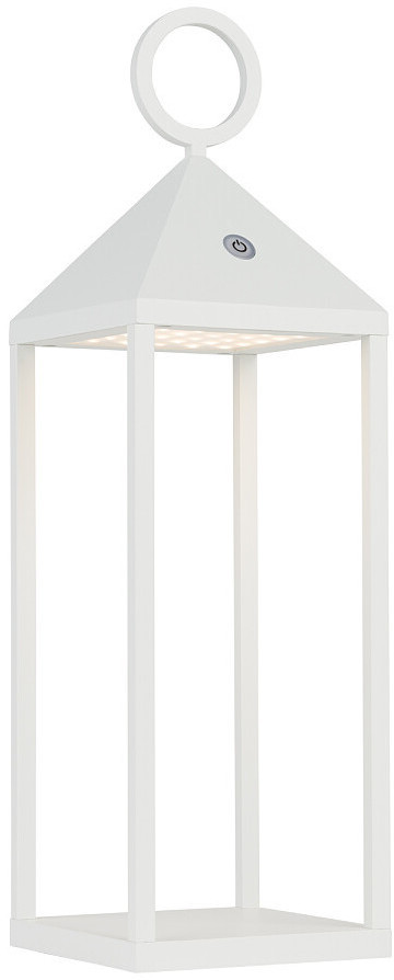 Nowodvorski Przenośna LAMPA ogrodowa PICNIC 8178 zewnętrzna OPRAWA metalowa LED 2,2W 3000K outdoor IP54 biała 8178