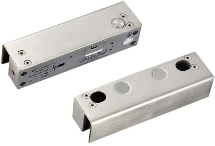 SCOT EB-1500GR Elektrozamek trzpieniowy rewersyjny do witryn szklanych EB-1500GR