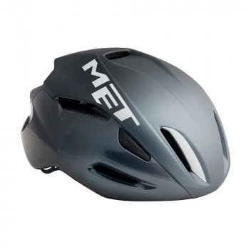 MET Kask rowerowy Manta czarno-biały (Rozmiar:: M (54-58 cm))