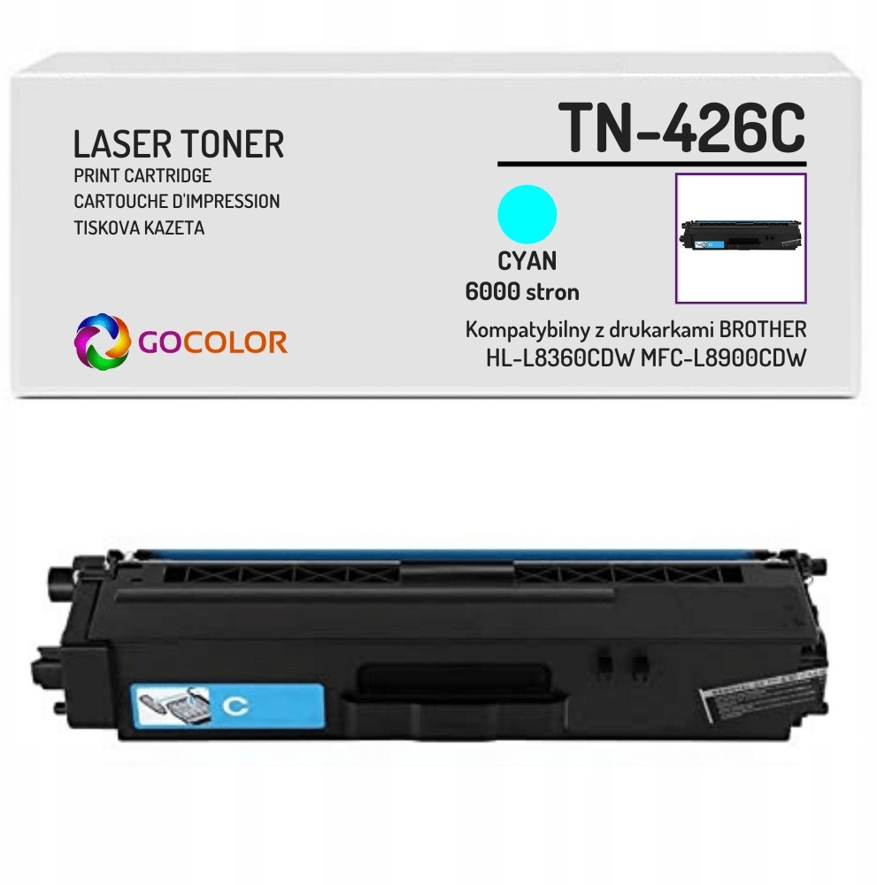 Toner zamienny z Brother TN-426C C MFC-L8900 Cdw