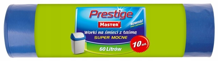 Master S-144 Prestige 60L Worki Z Taśmą 10SZT