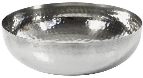 Equinox 511023 miska, ze stali nierdzewnej z efektem młotkowym, 25 cm 511023