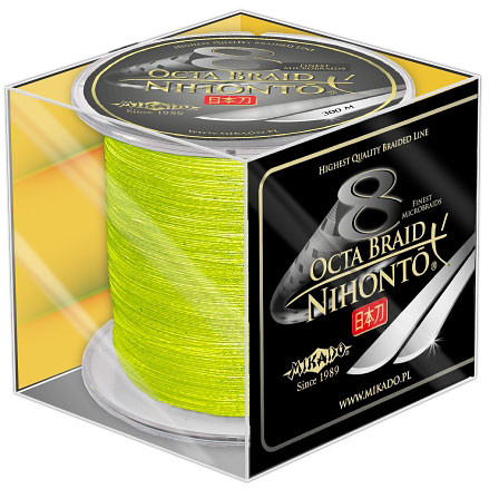 MIKADO Nihonto Octa Braid Fluo - 0.14 MM 300 M