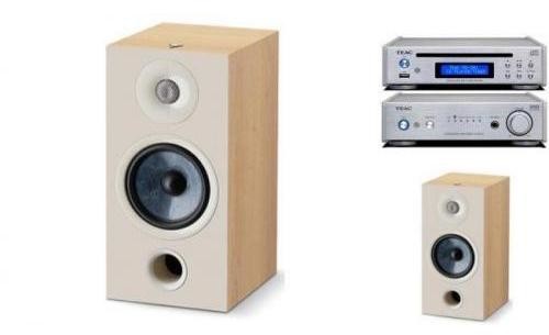 Teac AI-301DA-X s + PD301DAB-X + FOCAL CHORA 806 j drewno