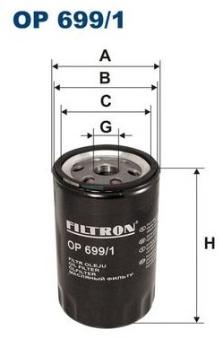 Filtron OP 699/1 FILTR OLEJU
