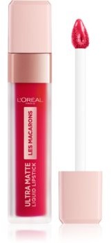 Loreal Paris Paris Infaillible Les Macarons długotrwała matowa płynna szminka odcień 828 Framboise Frenzy 7,6 ml