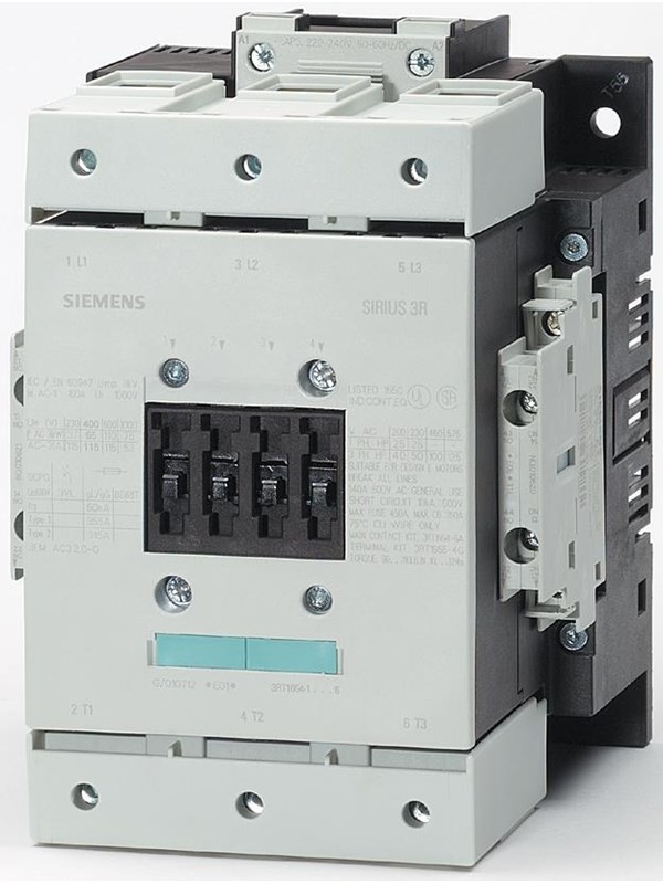 Siemens Contactor 75kw/400v/ac-3 3rt1055-6ap36 3RT1055-6AP36