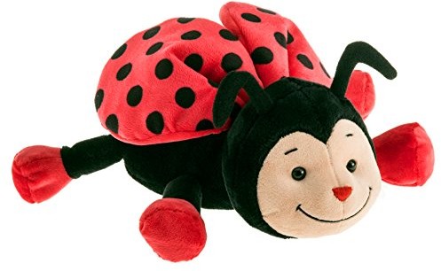 Schaffer Schaffer 4341 Bolle zabawka do przytulania biedronki, 13 cm, czerwony/czarny, wielokolorowa Schaffer_4341